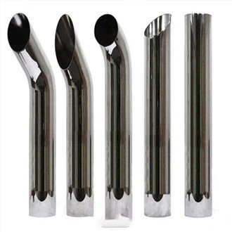 Kromirana izduvna cijev kamiona